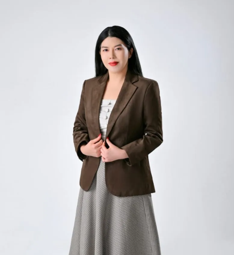 Portrait of Ms Audrey Lai, Managing Director of Borneo Nectar Industries.