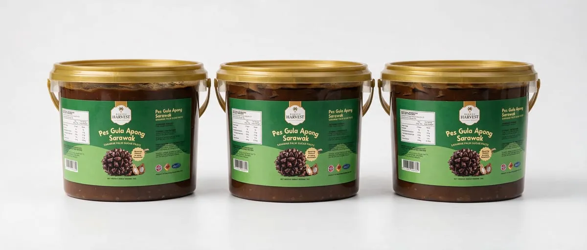 Additional photograph of Gula Apong paste: packaging or the sugar itself