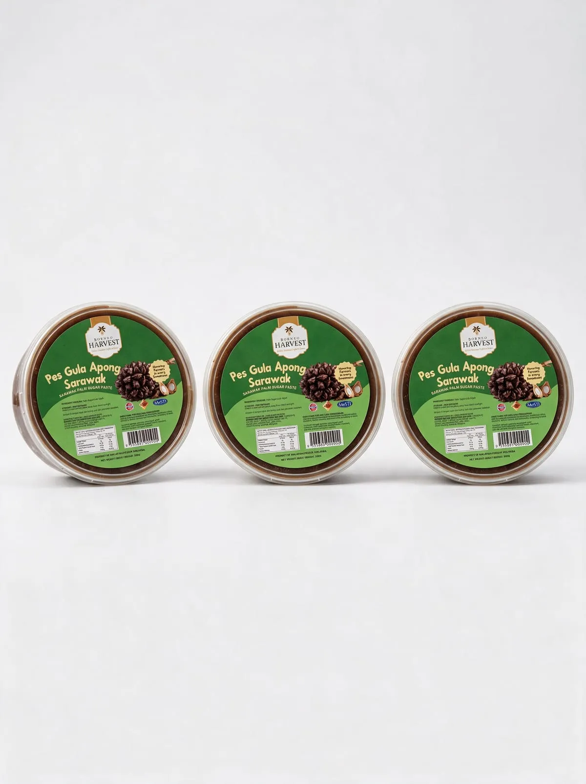 Gula Apong paste, Borneo Harvest retail pack