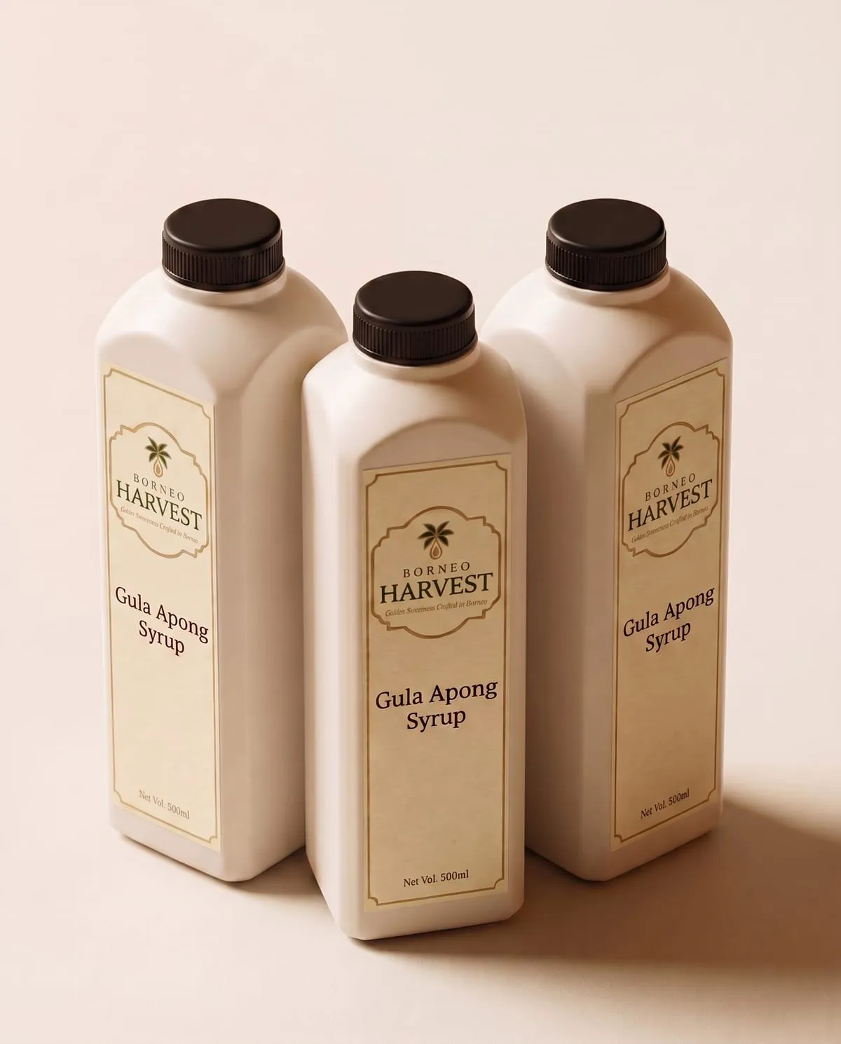 Gula Apong syrup, Borneo Harvest retail pack
